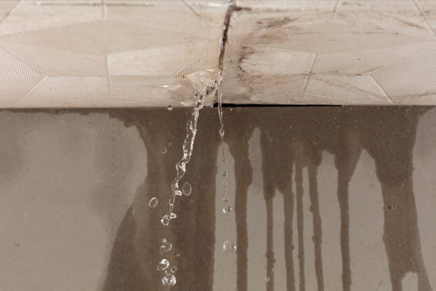 Professional Flood Damage Cleanup technician working in Deep Water, WV